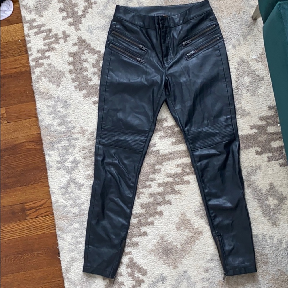 Free People- Vegan Leather Pants
